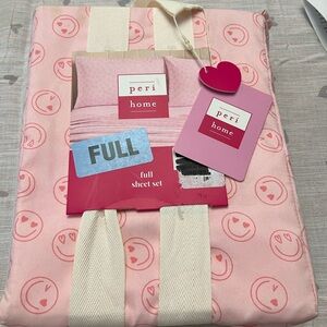 Peri Home Pink Full Sheet Set